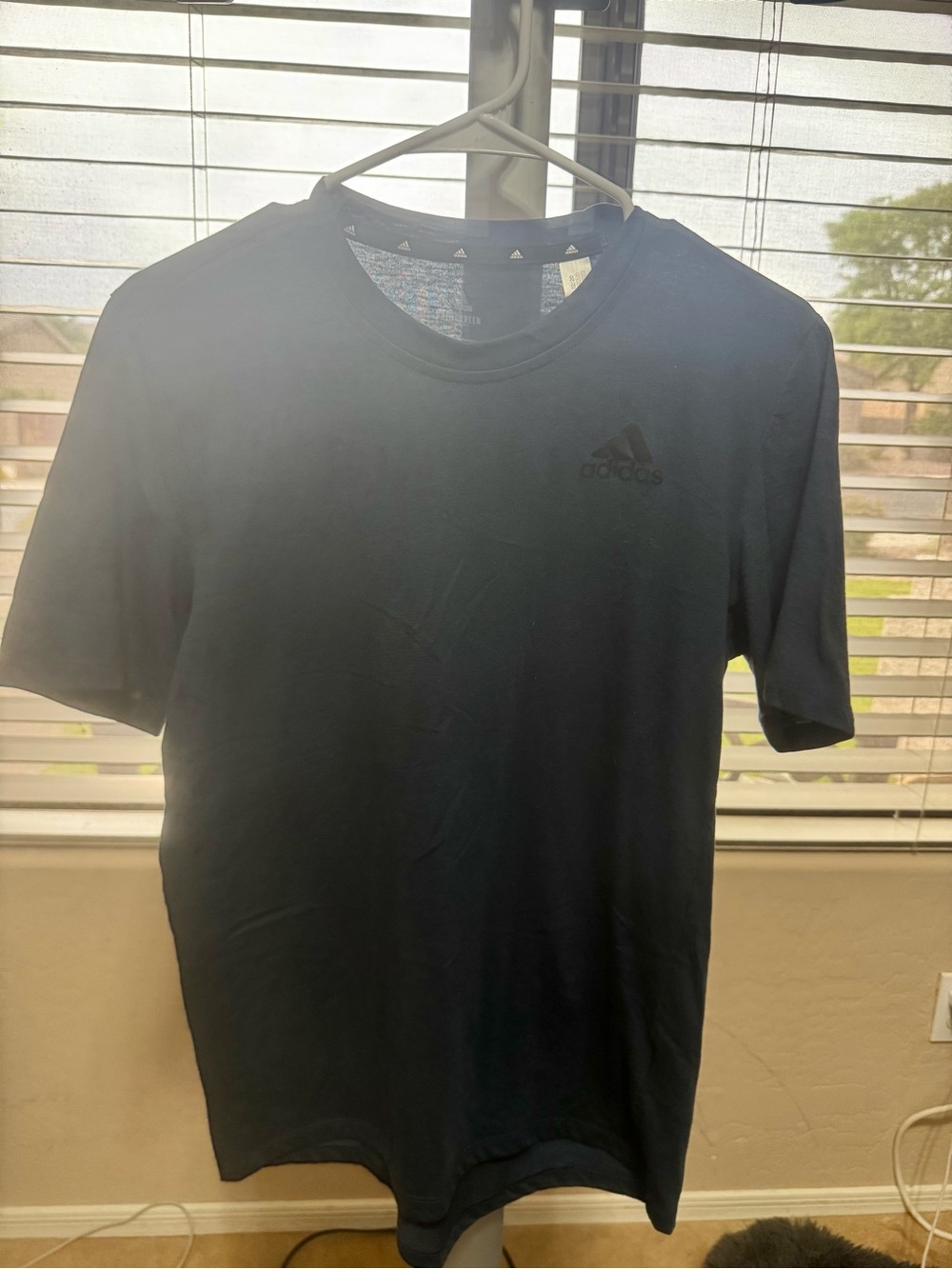adidas Navy Blue Short Sleeve Crew Tee